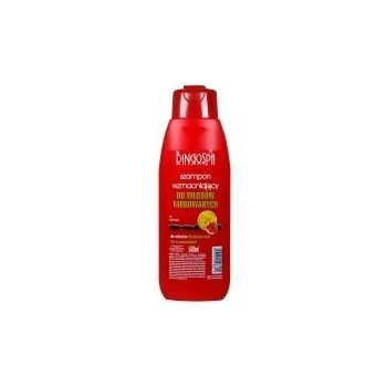 .BINGOSPA Szampon wzmacniający - do włosów farbowanych lub z pasemkami 500ml .